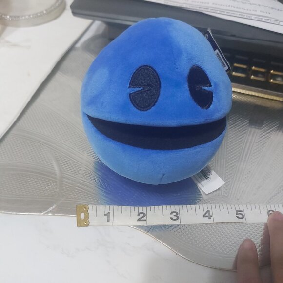 Dark or Royal Blue Pac Man Plush Chompionship Cute Plushes Mini Size - Picture 3 of 8
